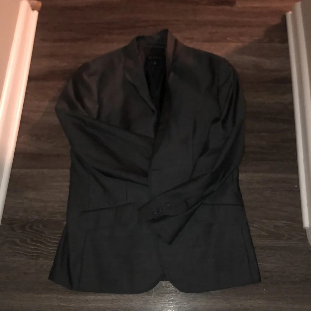 INC International Concepts Men's Slim Fit Blazer - Charcoal Gray - Large - Picture 12 of 13